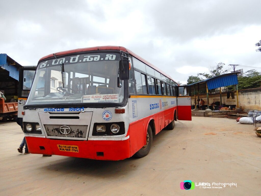 KSRTC KA-18-F-795 Coimbatore - Chikkamagaluru