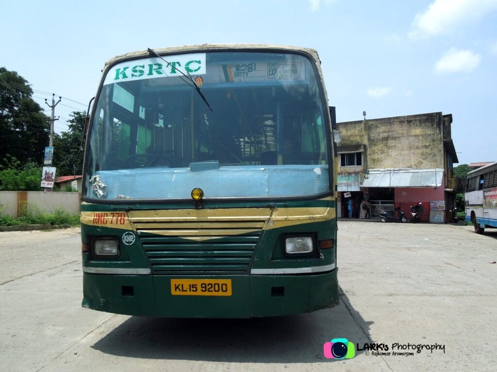 KSRTC RNC 778 Kannur - Ooty