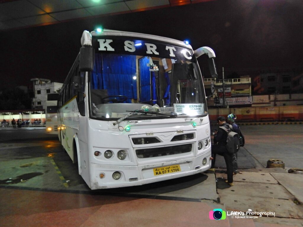 KSRTC KA-07-F-1706 Bangalore - Mahe