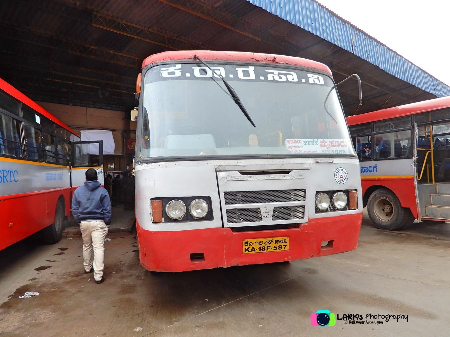 KSRTC KA-18-F-587 Chikkamagaluru - Mysore