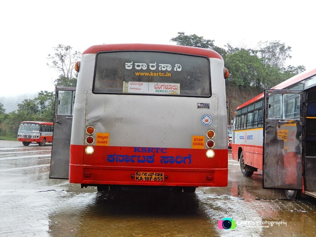 KSRTC KA-18-F-855 Dharmasthala - Bangalore