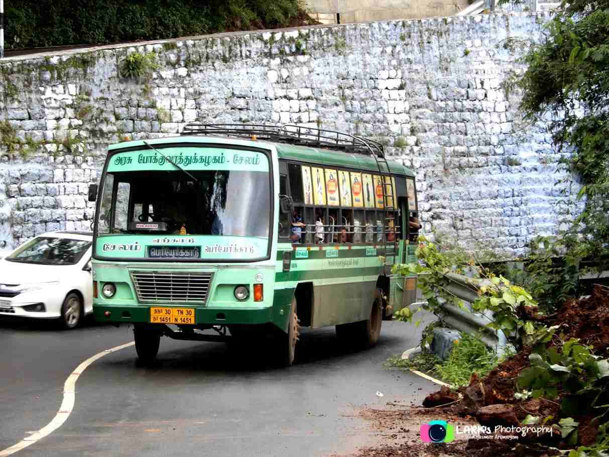 Salem to Periyerikadu Bus Timings - TNSTC TN 30 N 1451