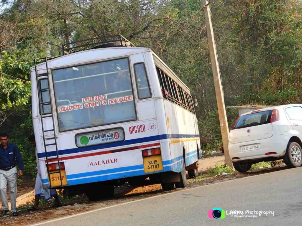 Thalassery to Virajpet Bus Timings - KSRTC Bus Schedule - RPC 920 LSO
