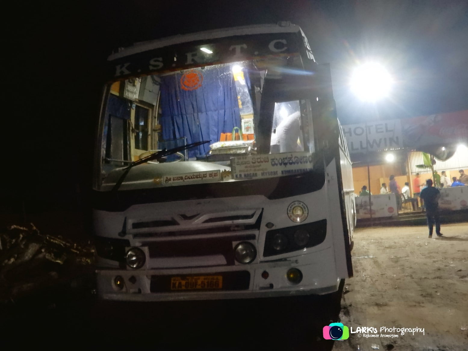 KSRTC KA-09-F-5166 Mysore to Kumbakonam Bus Timings 