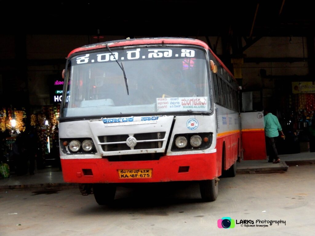 KSRTC KA-18-F-675 Chikkamagaluru - Mangalore