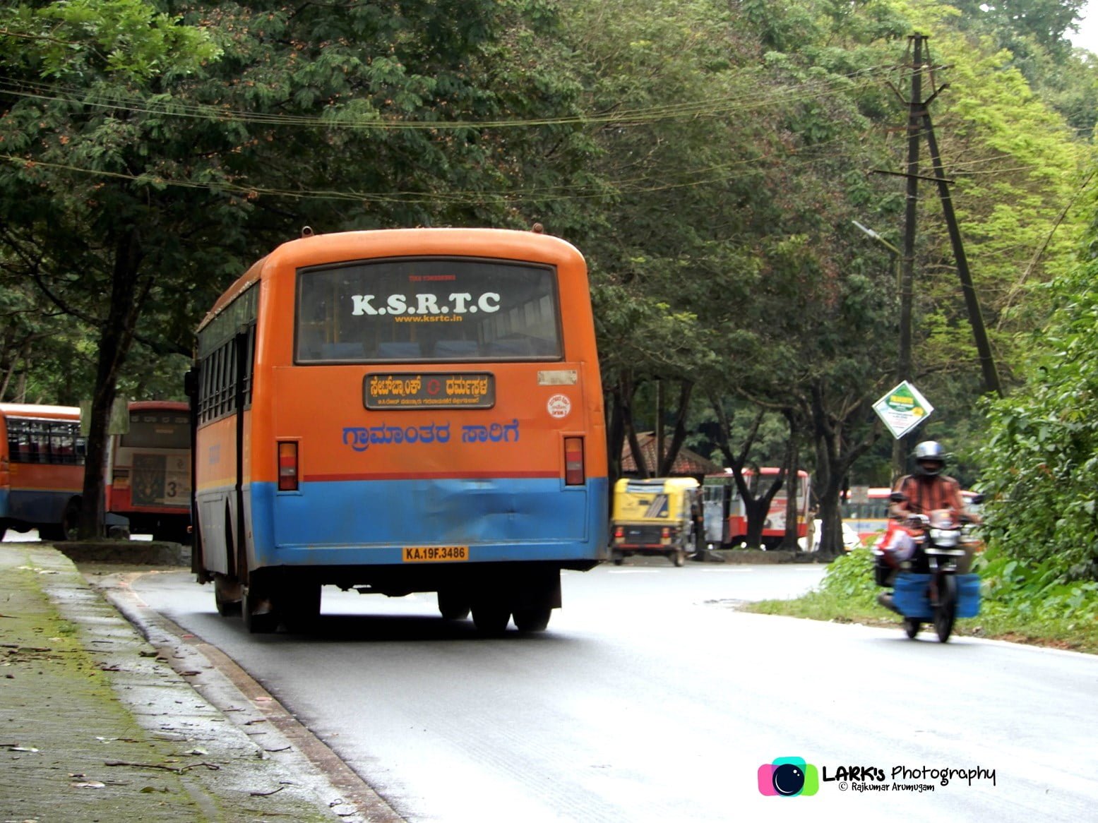 KSRTC KA-19-F-3486 Statebank - Dharmasthala