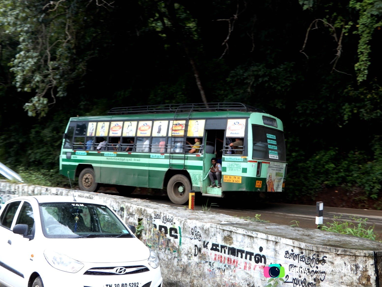 TNSTC TN 30 N 1451 Salem to Periyerikadu Bus Timings via Yercaud 