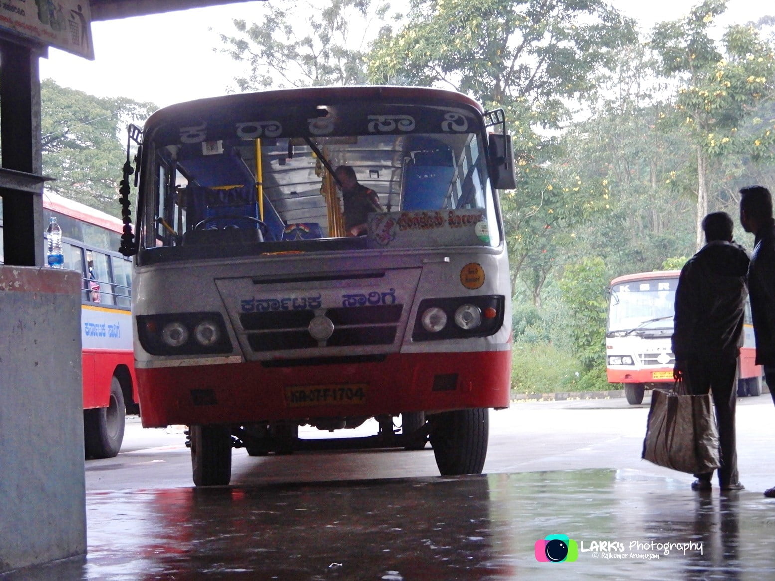 KSRTC KA-07-F-1704 Virajpet to Kolar Bus Timings 