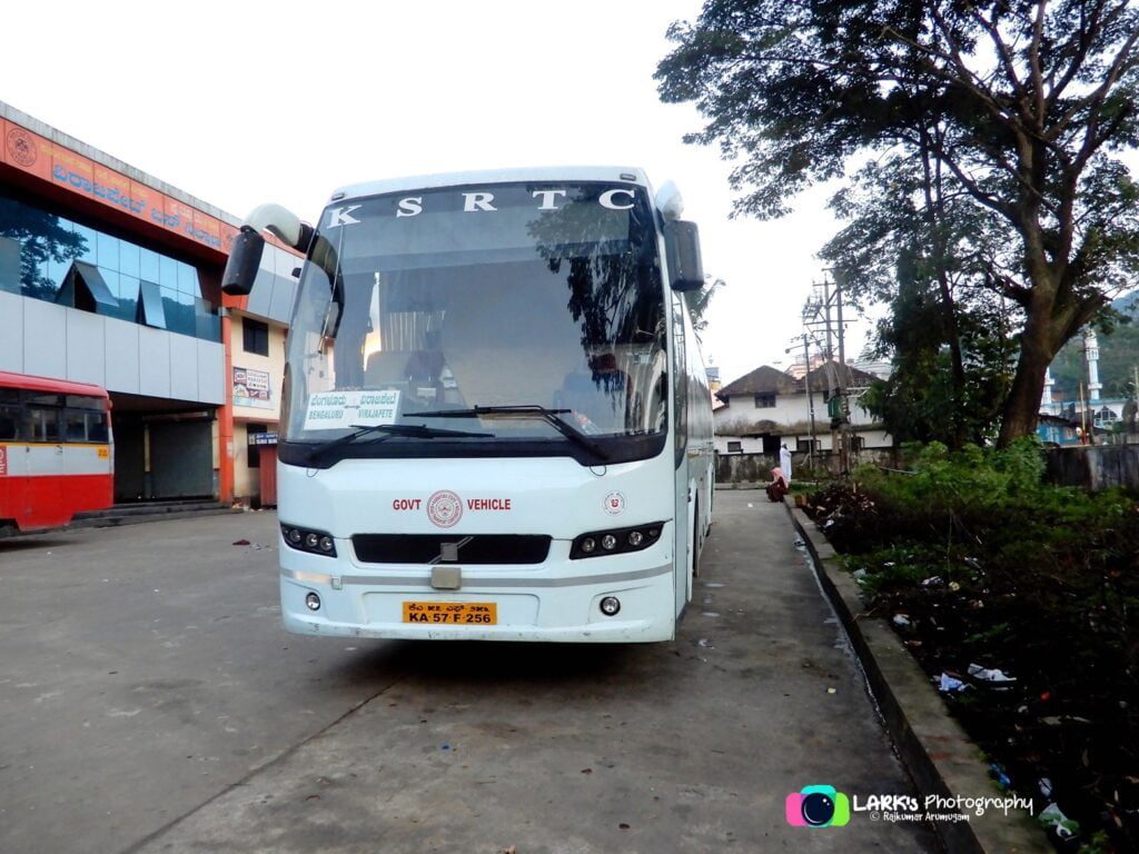 KSRTC KA-57-F-256 Bangalore - Virajpet