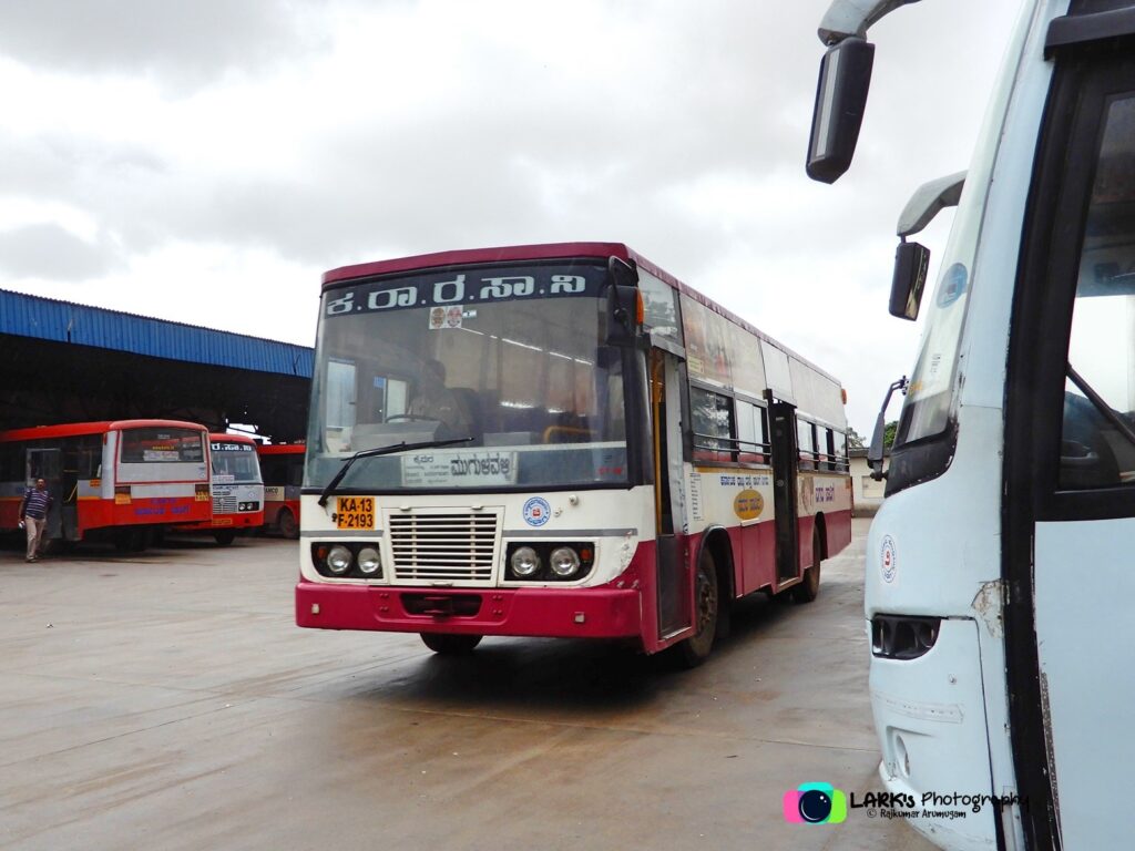 KSRTC KA-13-F-2193 Kaimara - Chikkamagaluru - Mugulavalli