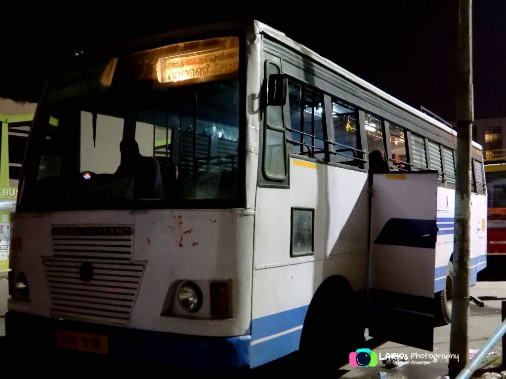 KSRTC [RAC10] Ernakulam - Elappara Bus Timings