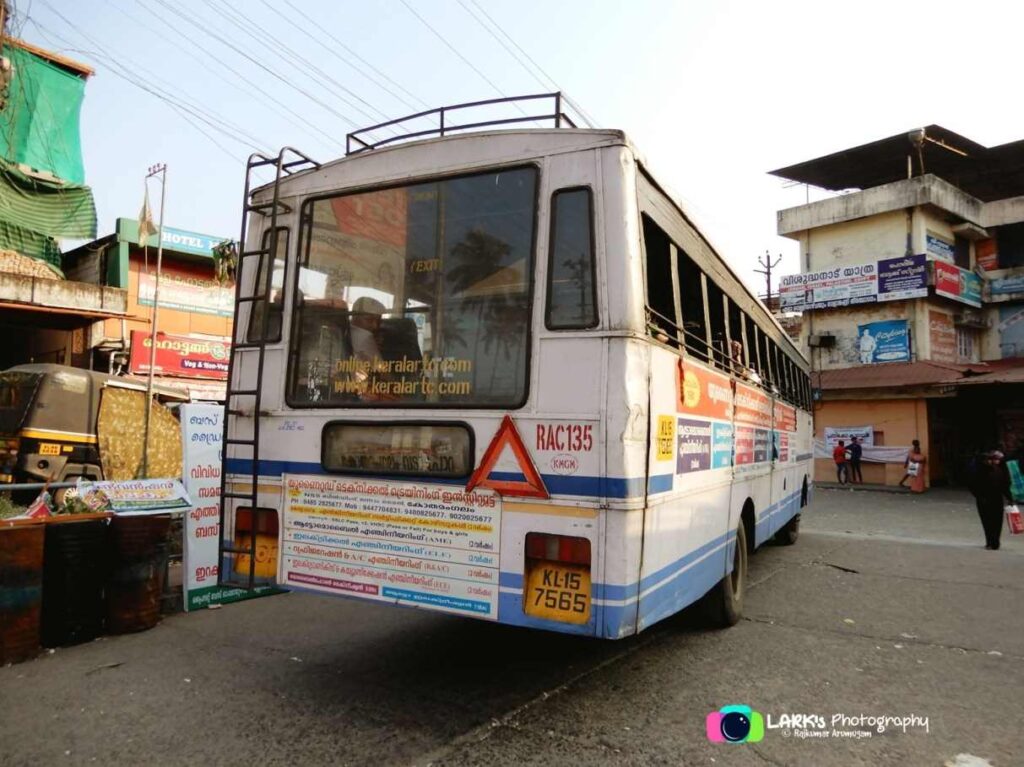 Kothamangalam to Vadattupara Bus Timings - KSRTC RAC 135