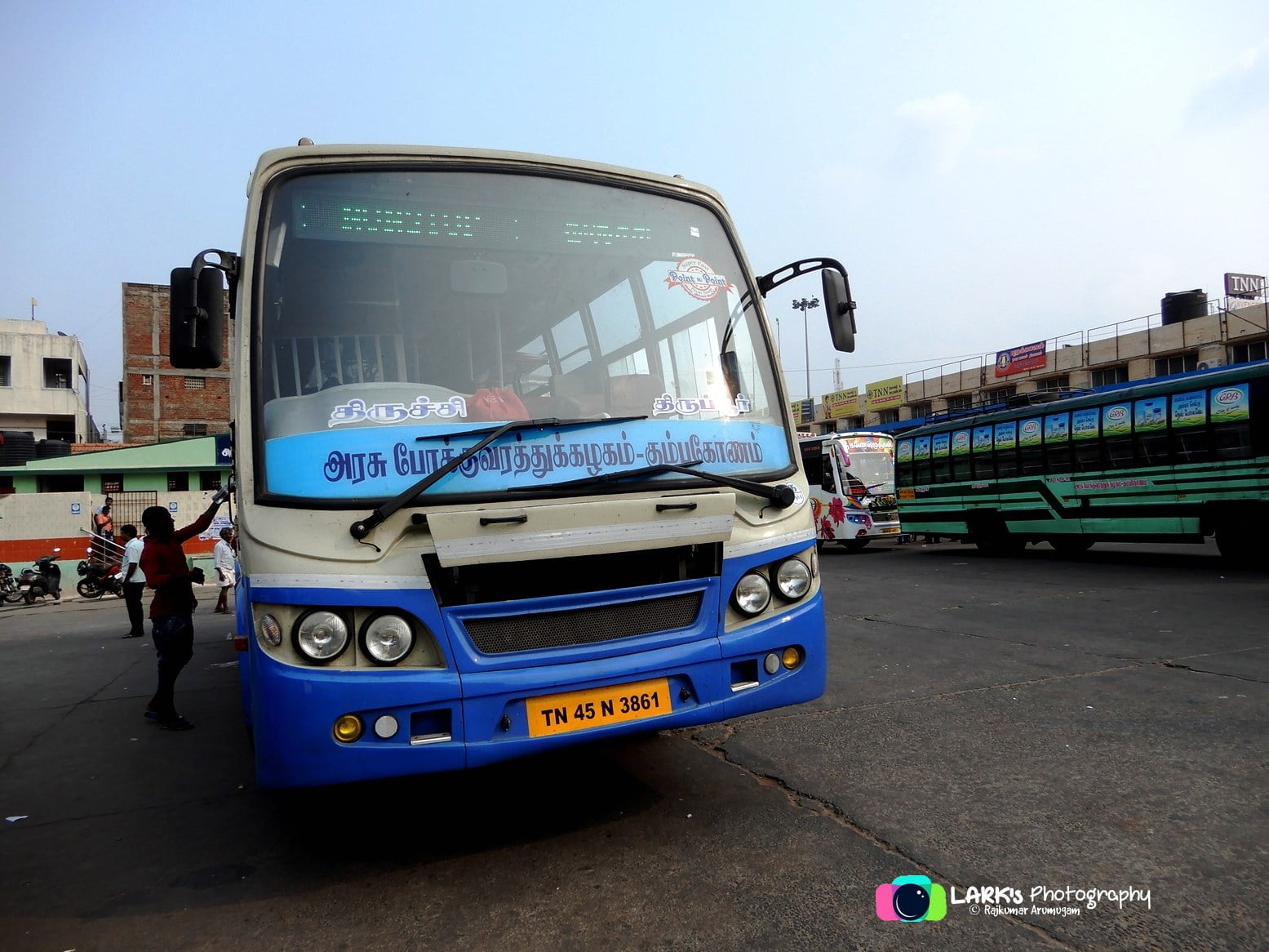 TNSTC TN 45 N 3861 Tiruppur to Trichy Bus Timings 