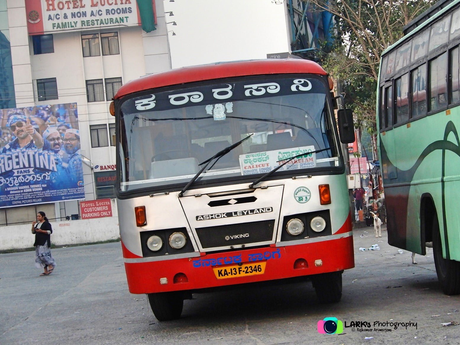 KSRTC KA-13-F-2346 Hassan to Ernakulam Bus Timings 