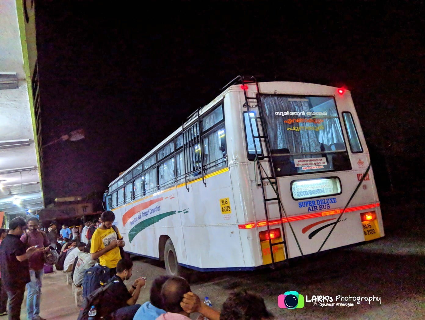 KSRTC ATC 202 Sulthan Bathery to Punalur Bus Timings