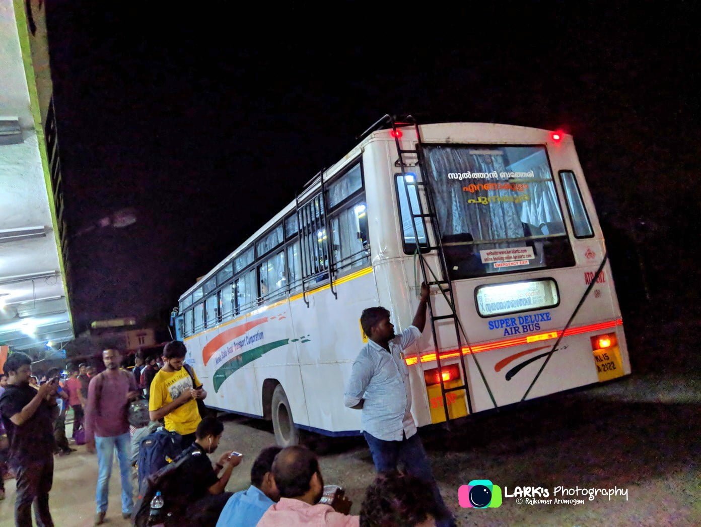 KSRTC ATC 202 Sulthan Bathery to Punalur Bus Timings