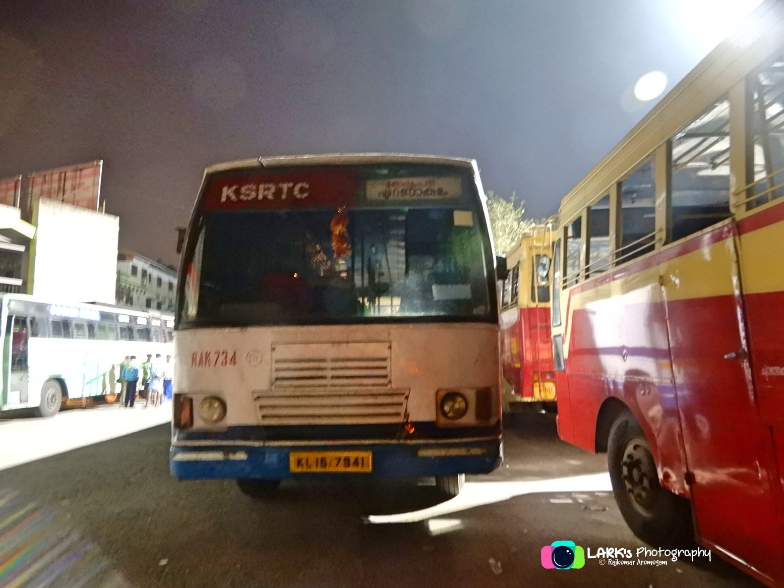 KSRTC RAK 734 Ernakulam to Cherthala Bus Timings 