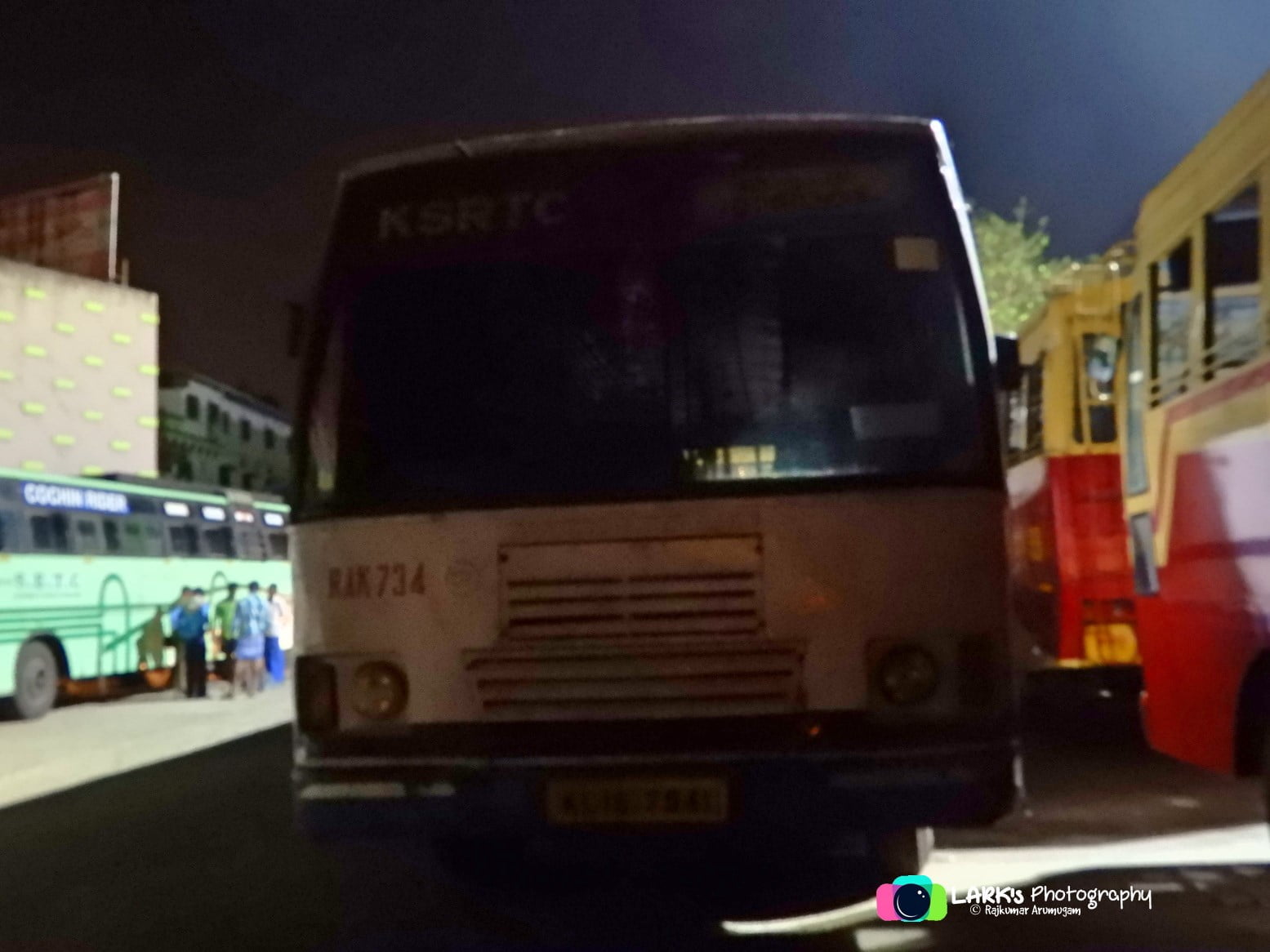 KSRTC RAK 734 Ernakulam to Cherthala Bus Timings 