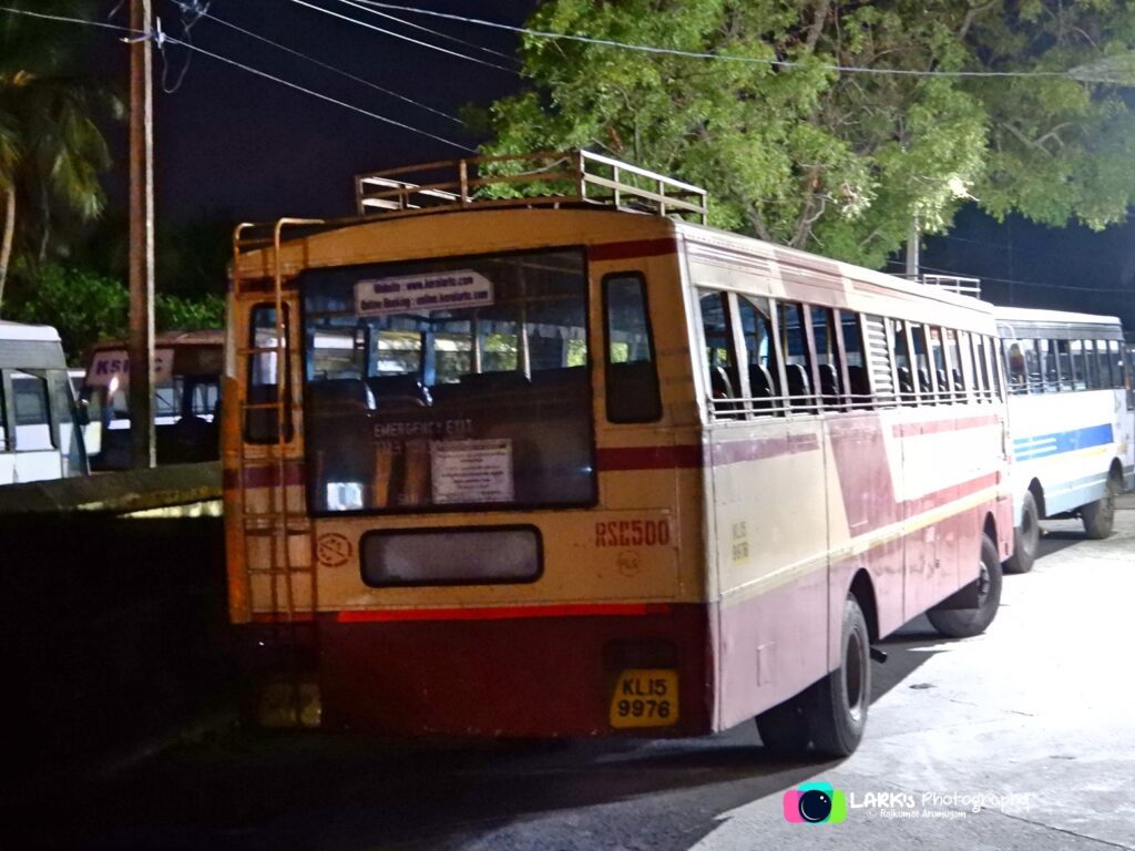 KSRTC RSC 500 Palakkad - Thiruvananthapuram