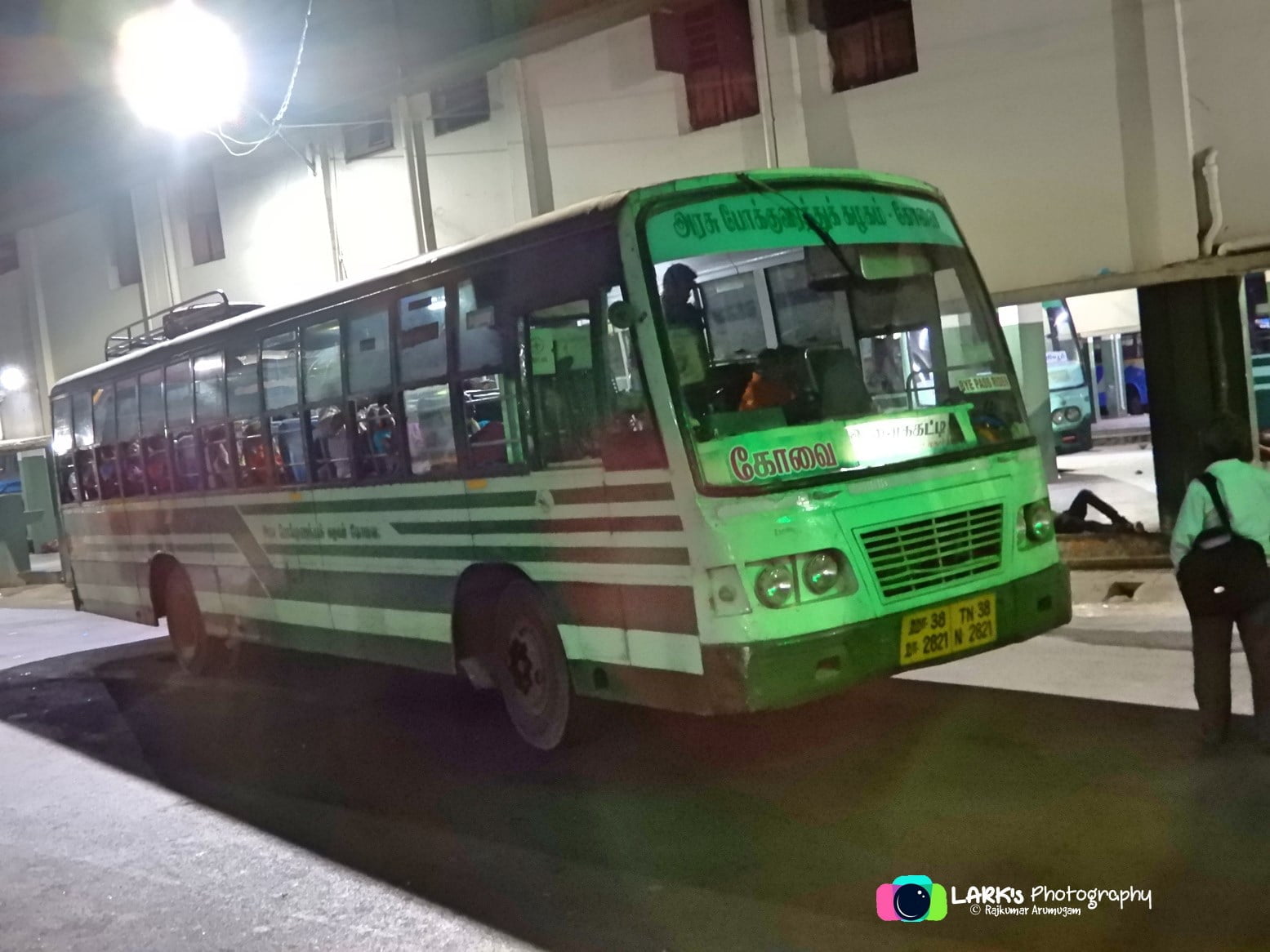 TNSTC TN 38 N 2821 Coimbatore - Anaikatty