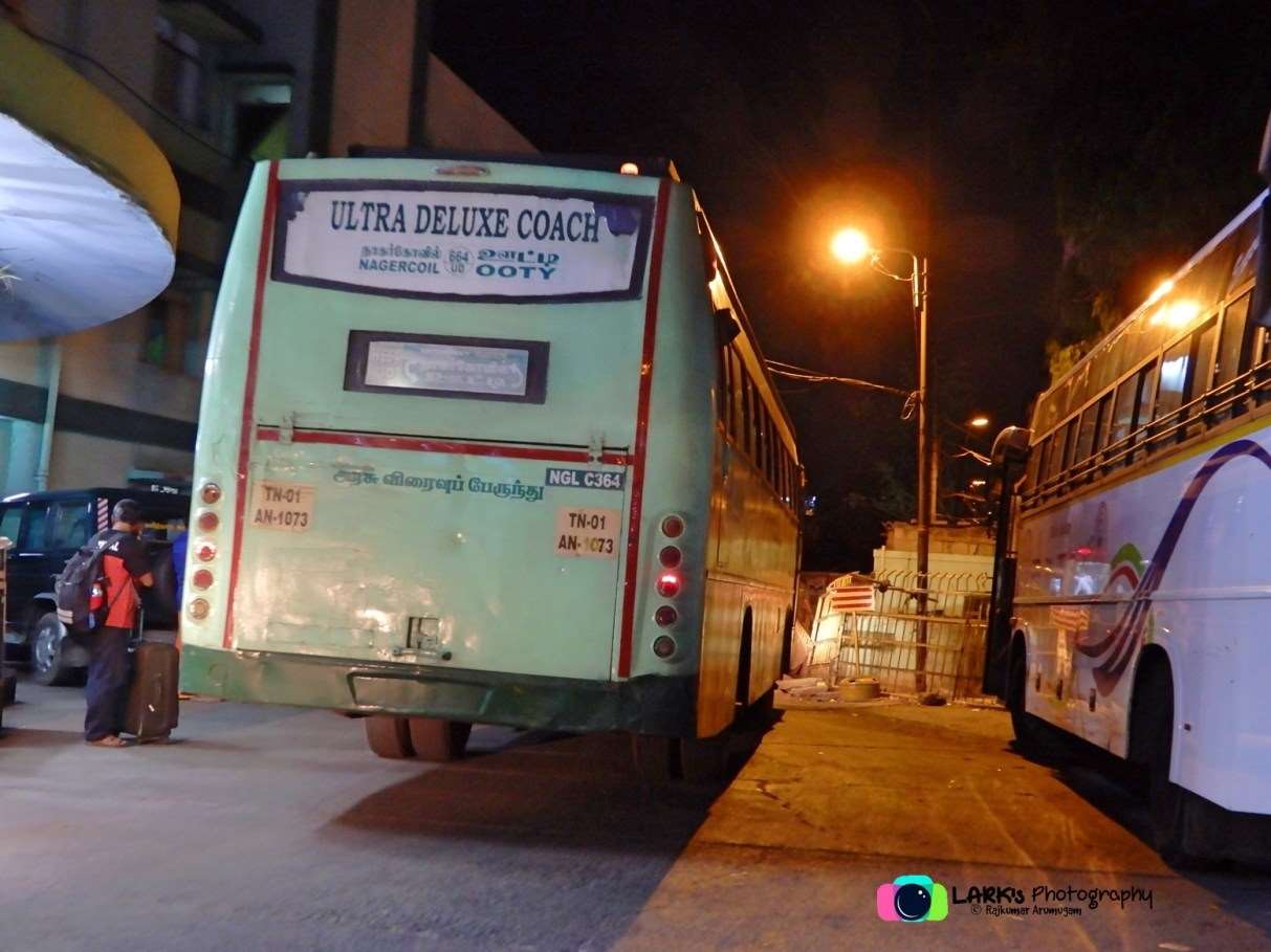 Ooty to Nagercoil Bus Timings - SETC Bus Schedule