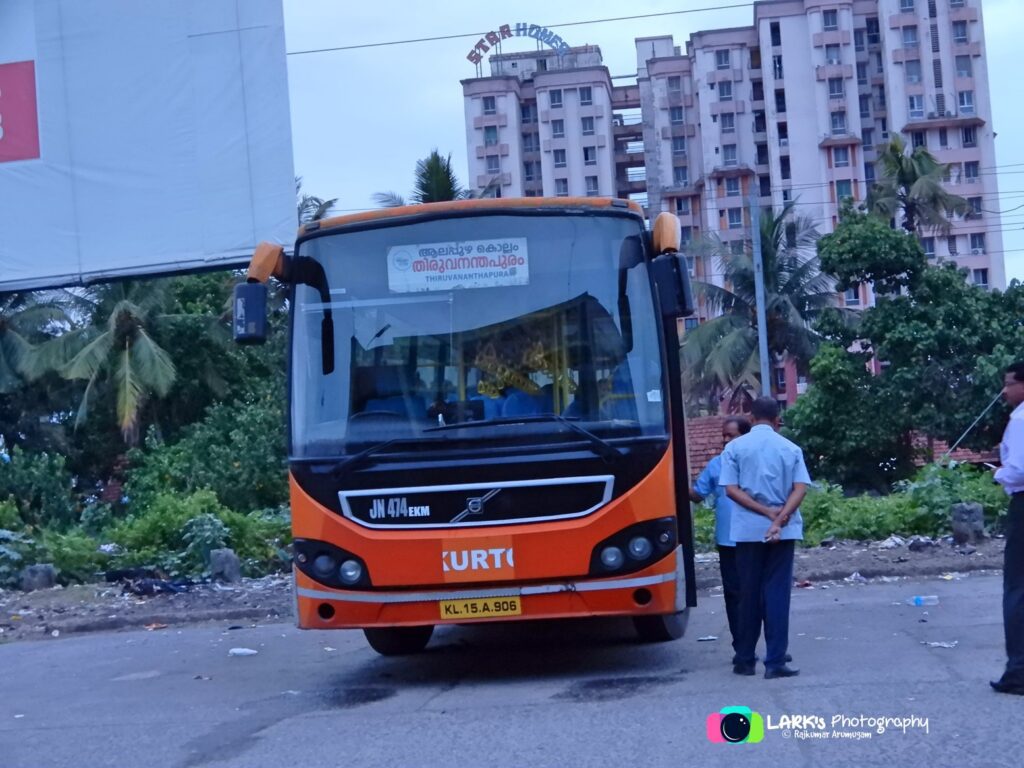KSRTC – KURTC JN 474 Ernakulam – Thiruvananthapuram