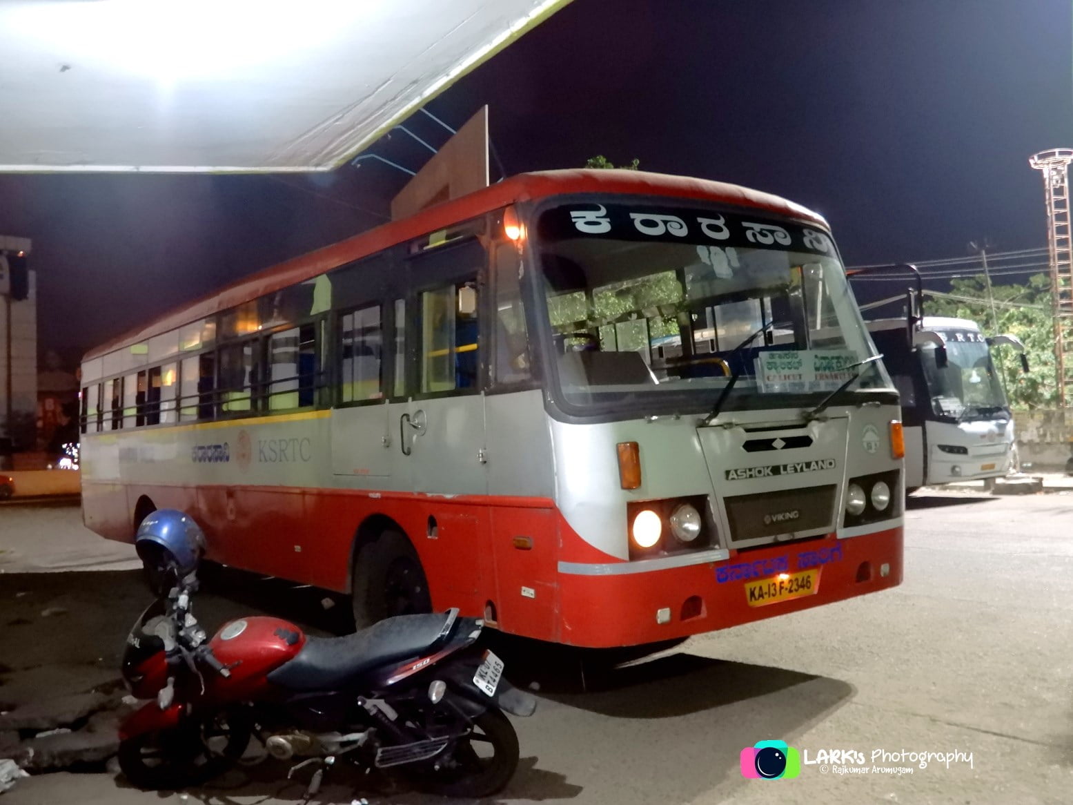 KSRTC KA-13-F-2346 Hassan to Ernakulam Bus Timings 