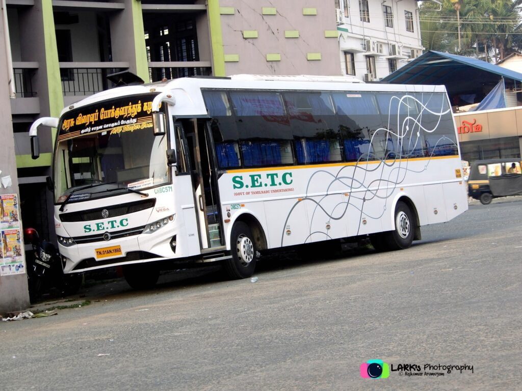 SETC CNB C571 TN 01 AN 1860 Chennai - Ernakulam