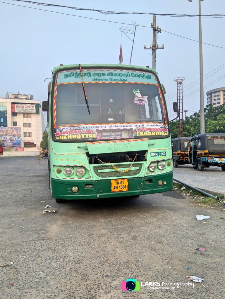 SETC SHN C360 TN 01 AN 1068 Sengottai - Ernakulam