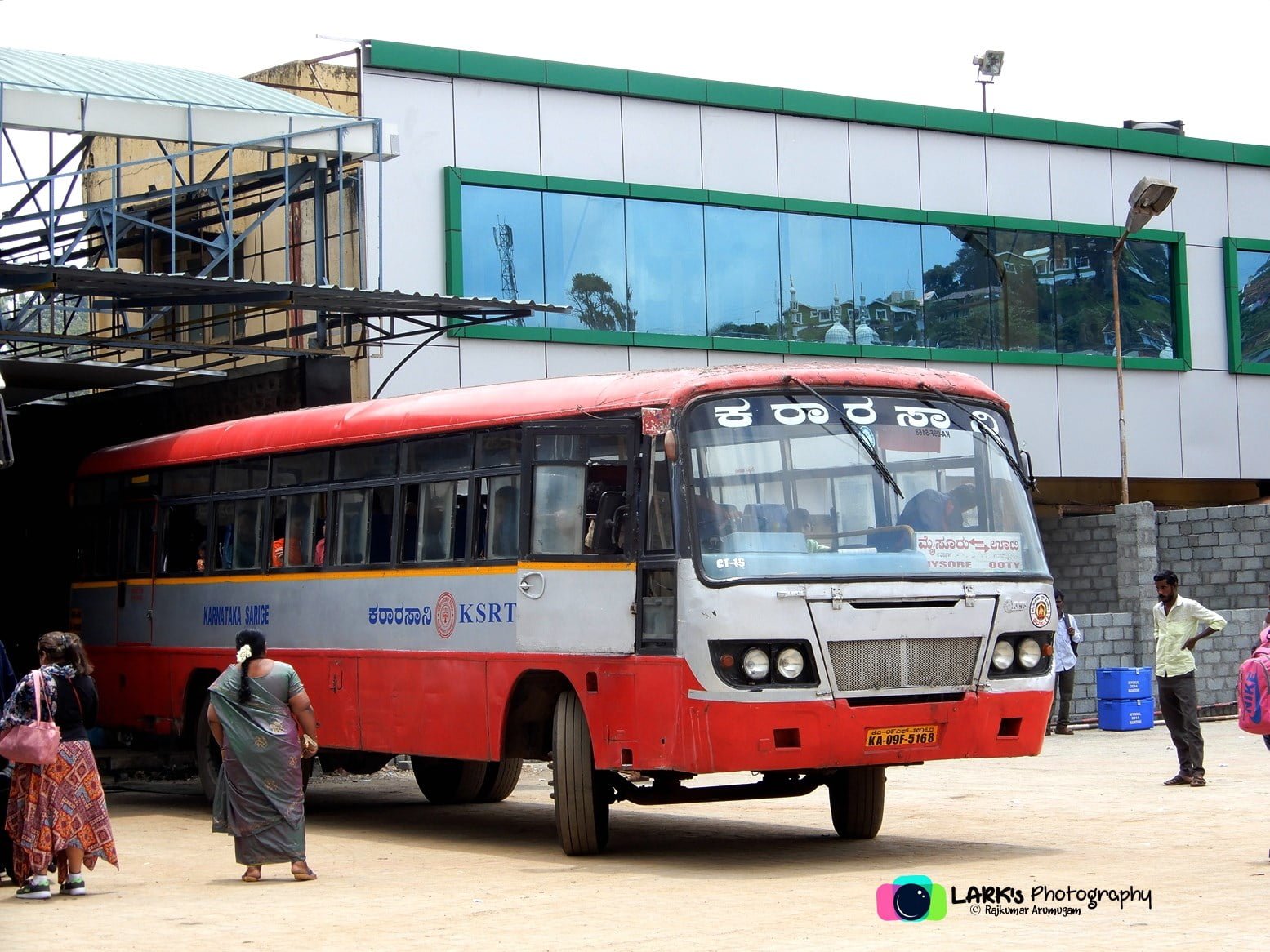 KSRTC KA-09-F-5168 Ooty to Mysore Bus Timings 