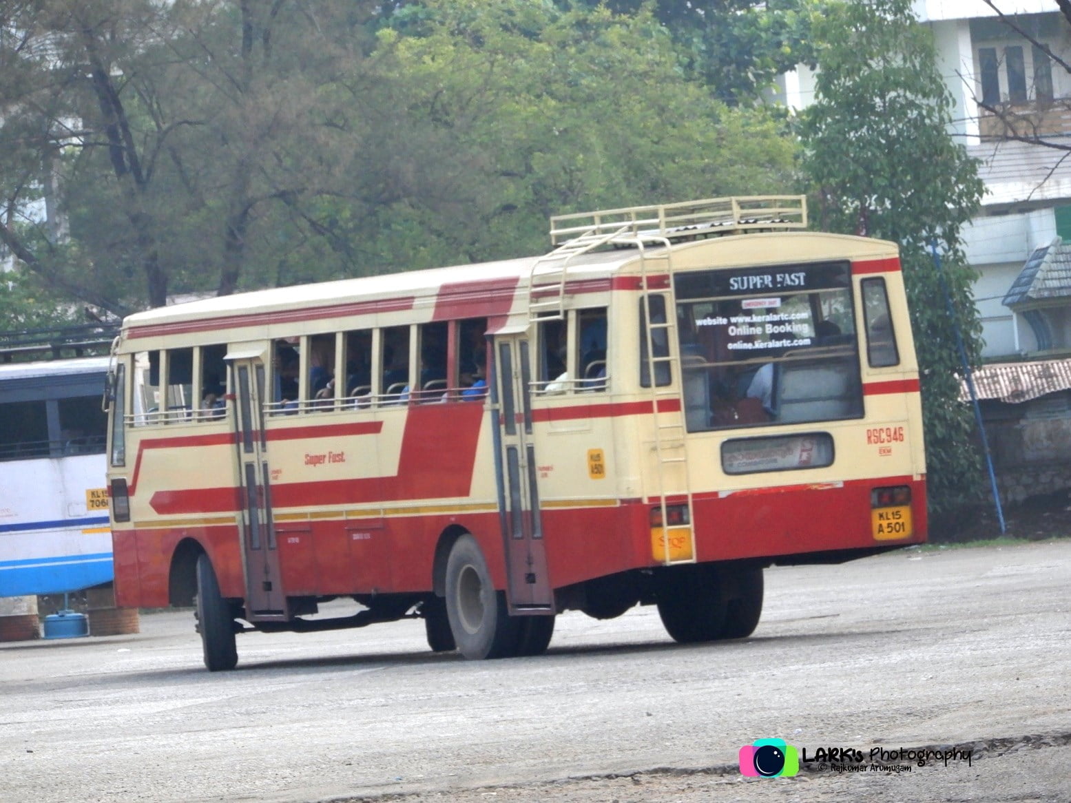 KSRTC RSC 946 Coimbatore to Ernakulam Bus Timings 