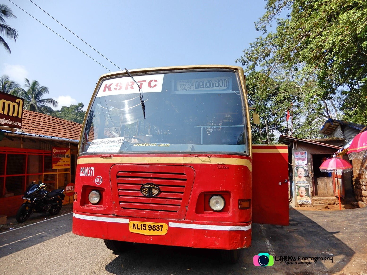 KSRTC RSM 371 Chalakudy to Malakkappara Bus Timings