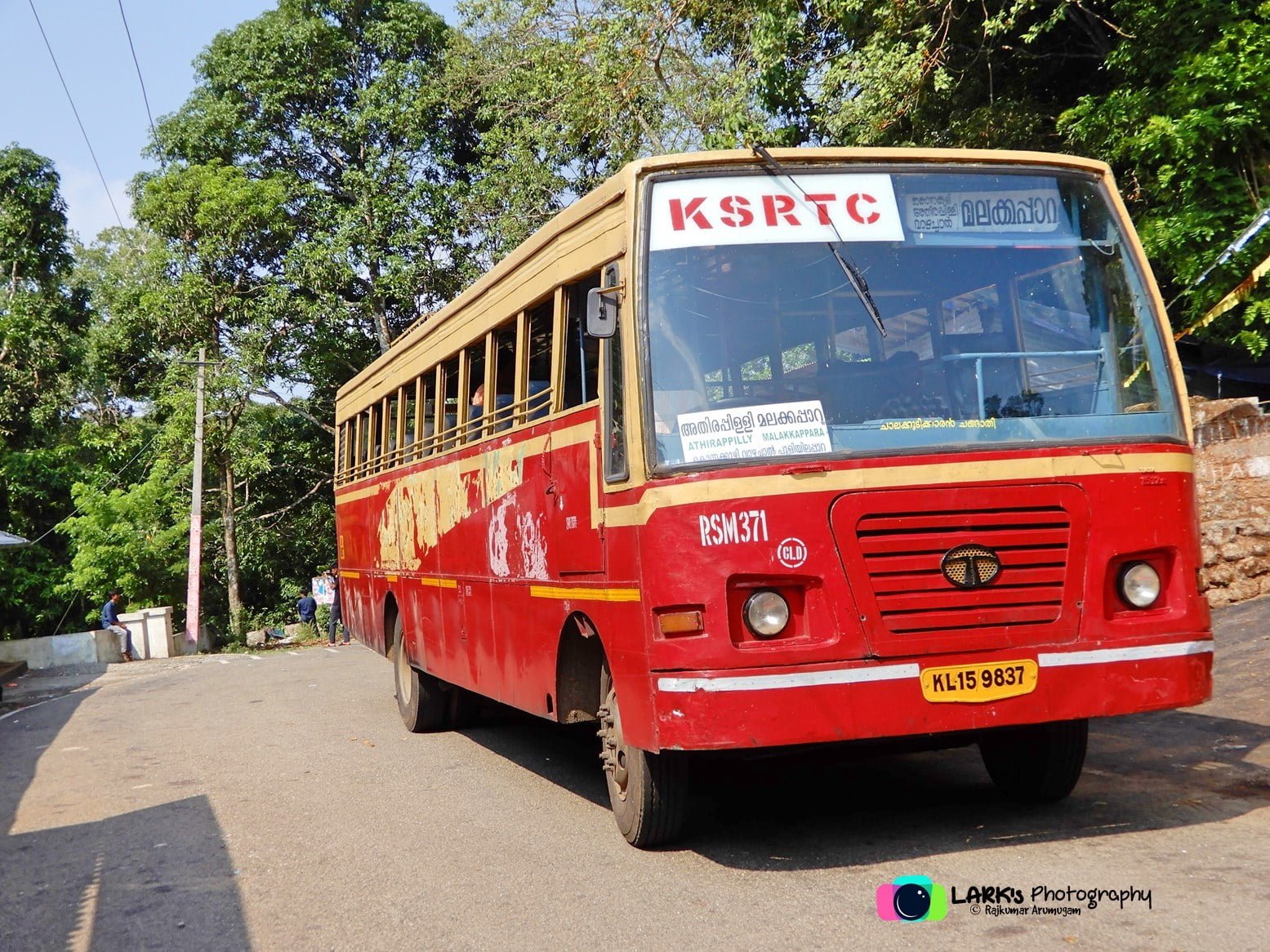 KSRTC RSM 371 Chalakudy to Malakkappara Bus Timings
