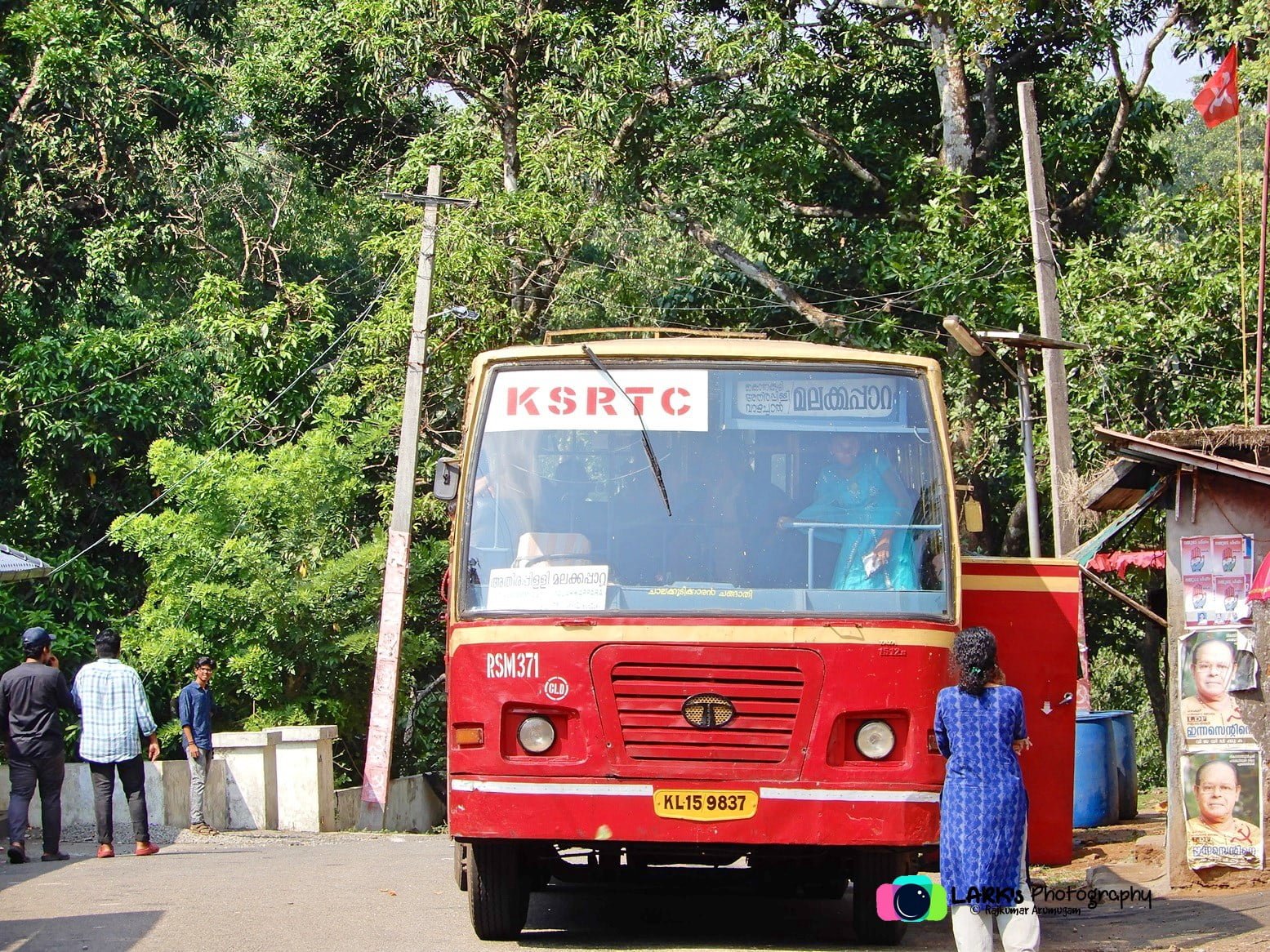 KSRTC RSM 371 Chalakudy to Malakkappara Bus Timings