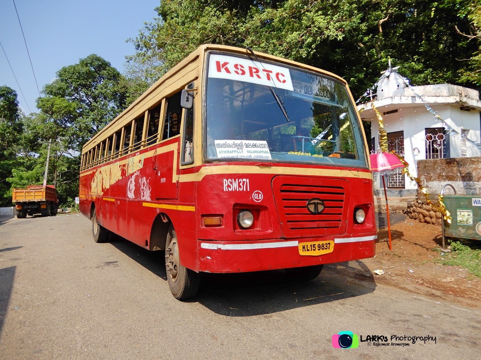 KSRTC RSM 371 Chalakudy to Malakkappara Bus Timings