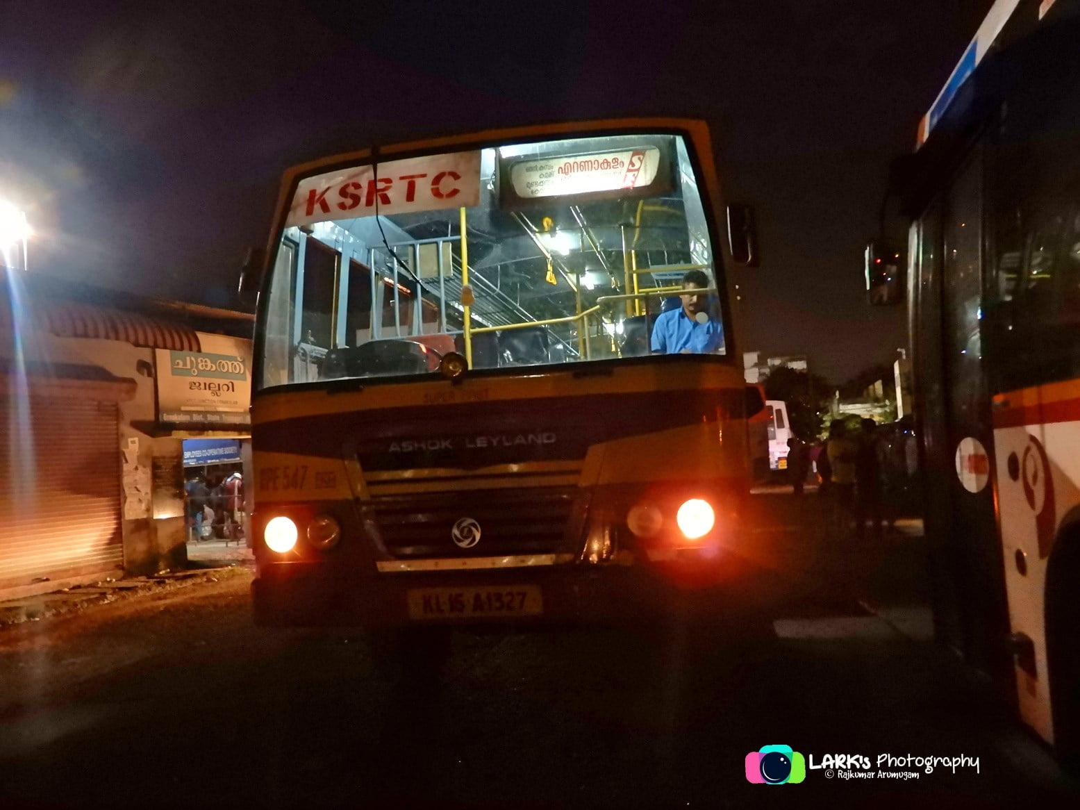 KSRTC RPE 547 Ernakulam to Madurai Bus Timings 