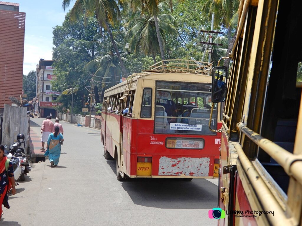 KSRTC RPE 283 Thrissur to Kottarakkara bus timings