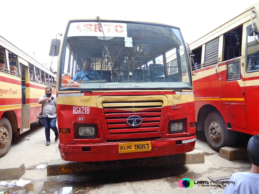 KSRTC RSA 218 Thrissur to Alappuzha Bus Timings