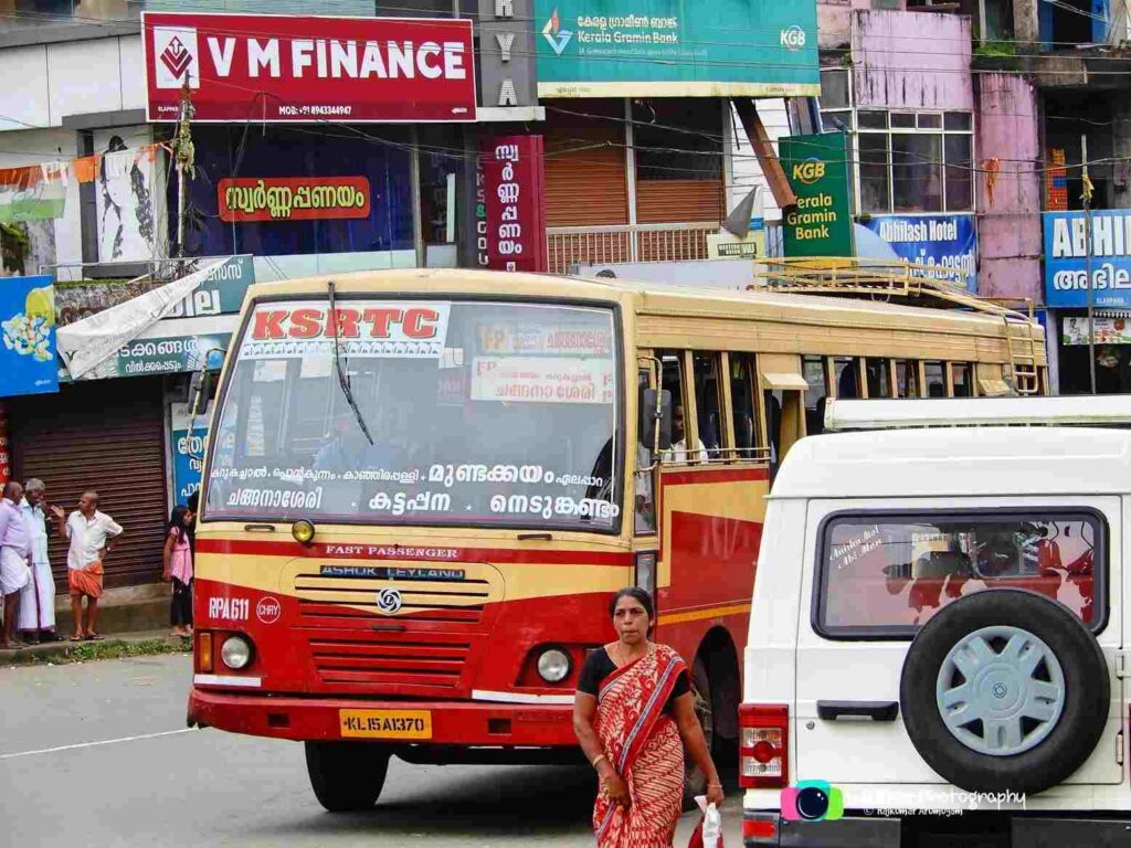 Changanassery to Ponnamala Bus Timings via Nedumkandam