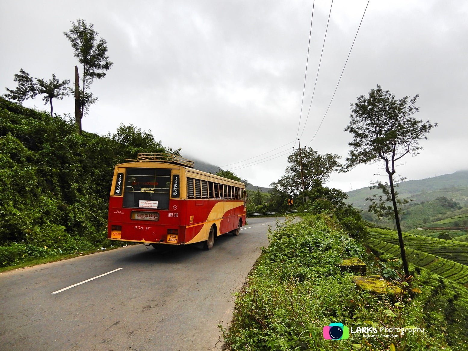 KSRTC RPA 318 Chemmannar to Kottayam Bus Timings via Nedumkandam 