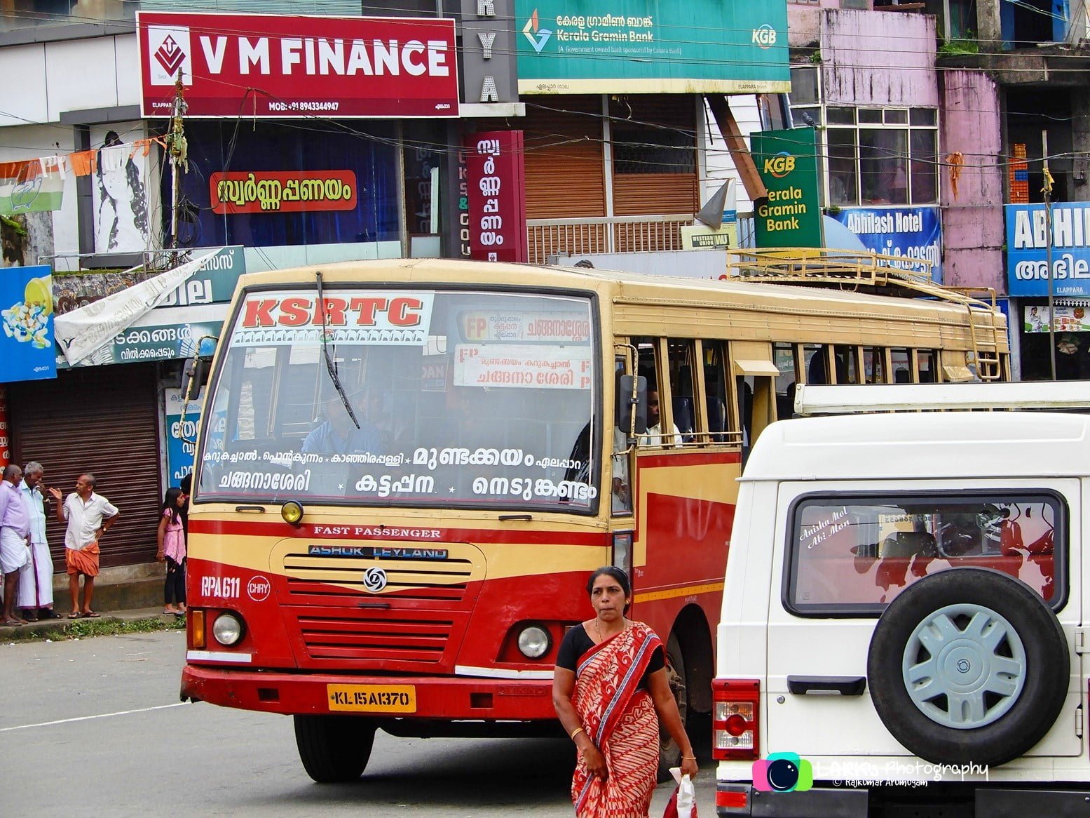 KSRTC RPA 611 Changanassery to Ponnamala Bus Timings via Nedumkandam
