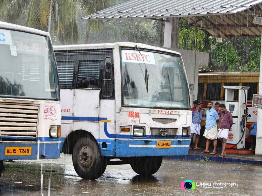 Ernakulam Jetty to Guruvayur Bus Timings - KSRTC RRC 864