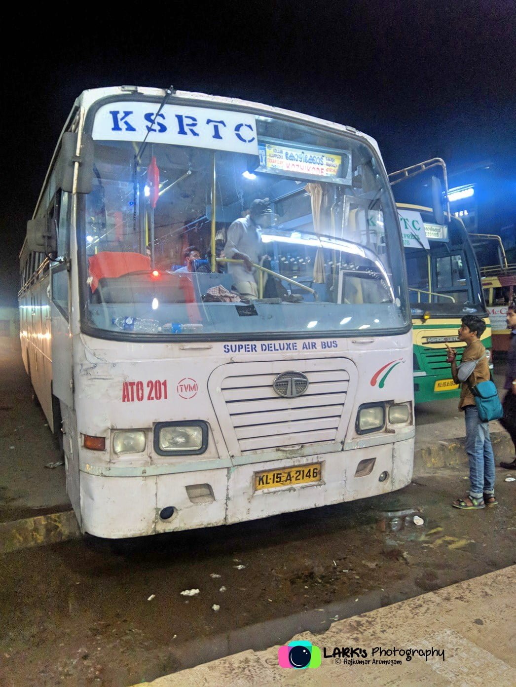 KSRTC ATC 201 Thiruvananthapuram - Kozhikode Bus Timings 