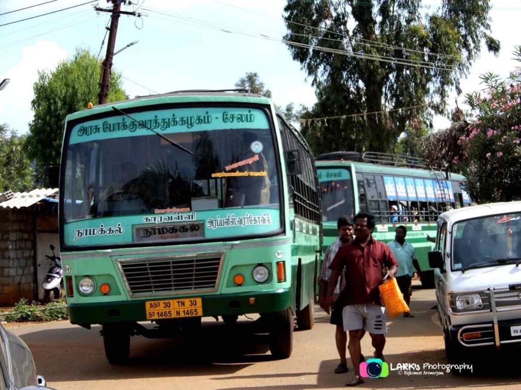 Namakkal to Arapaleeswarar Temple Bus Timings - TNSTC TN 30 N 1465