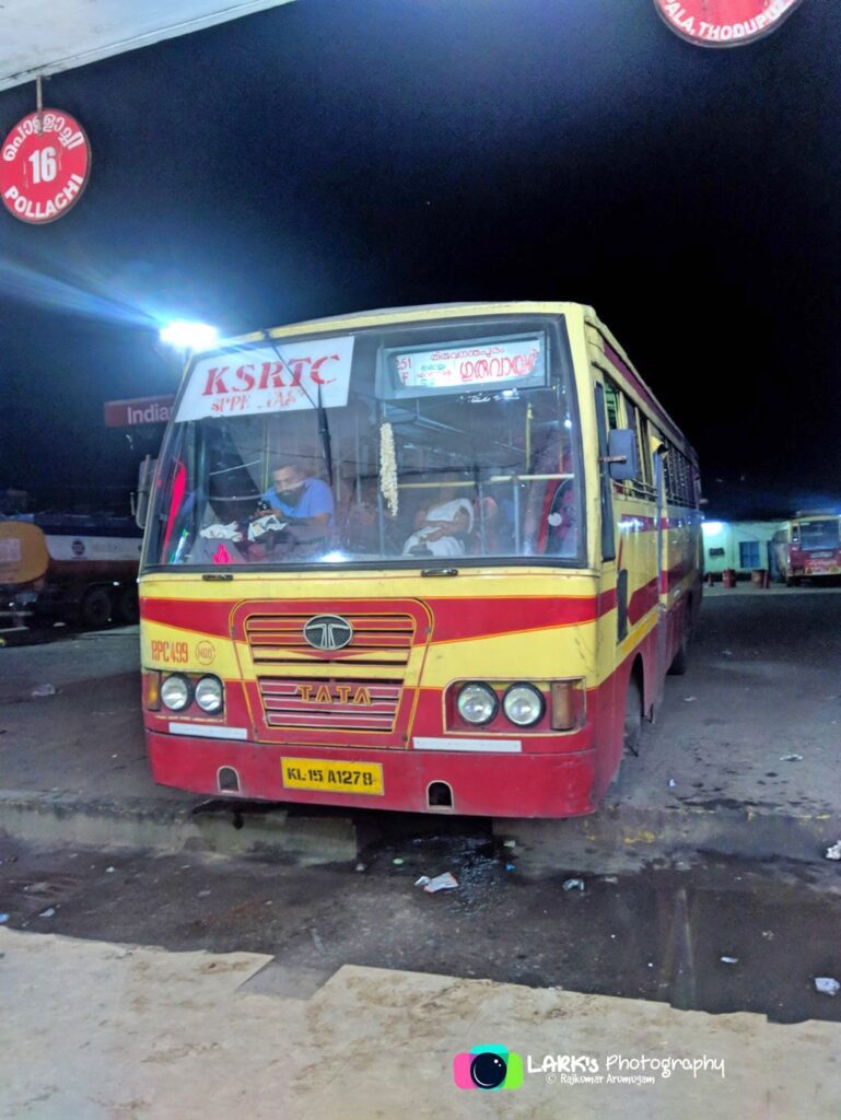 KSRTC RPC 499 Nedumangad to Guruvayur Bus Timings