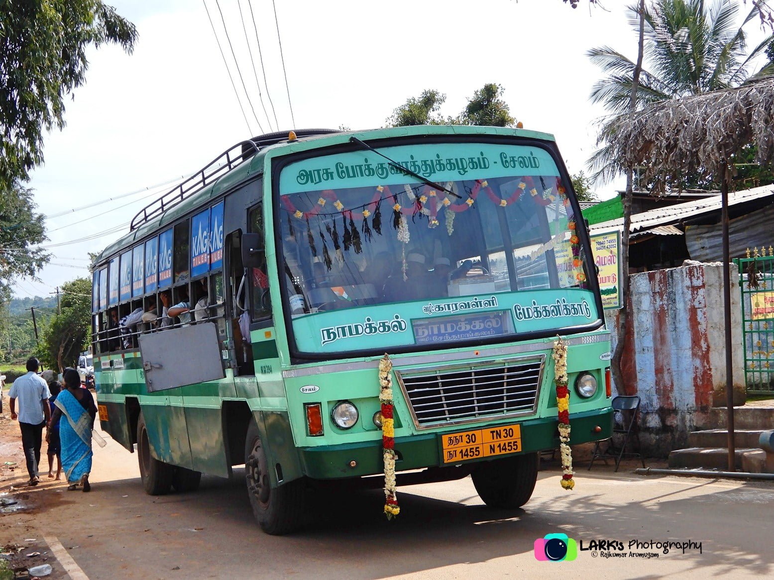 TNSTC TN 30 N 1455 Namakkal to Meganikadu Bus Timings - Kolli Hills