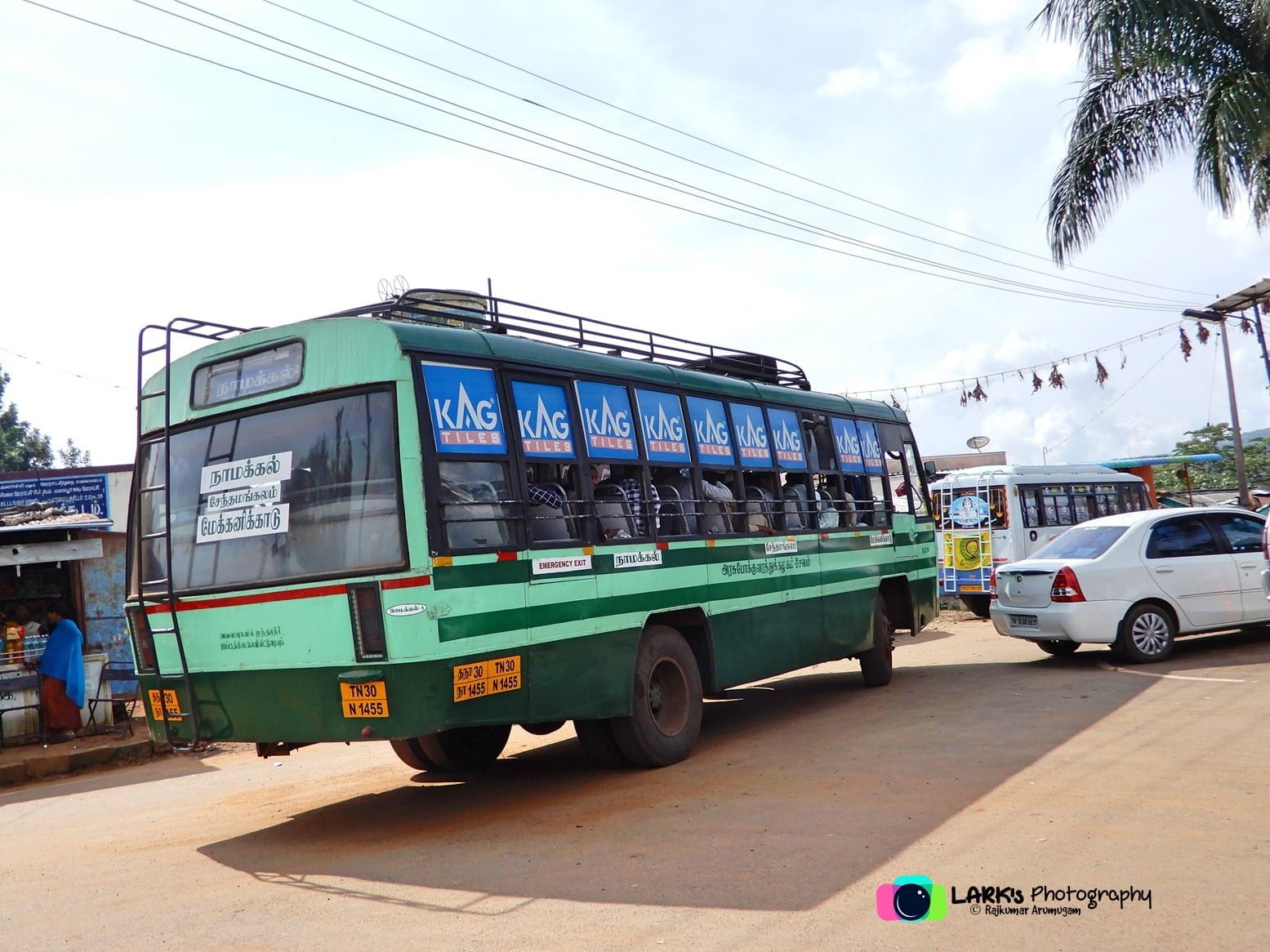 TNSTC TN 30 N 1455 Namakkal to Meganikadu Bus Timings - Kolli Hills