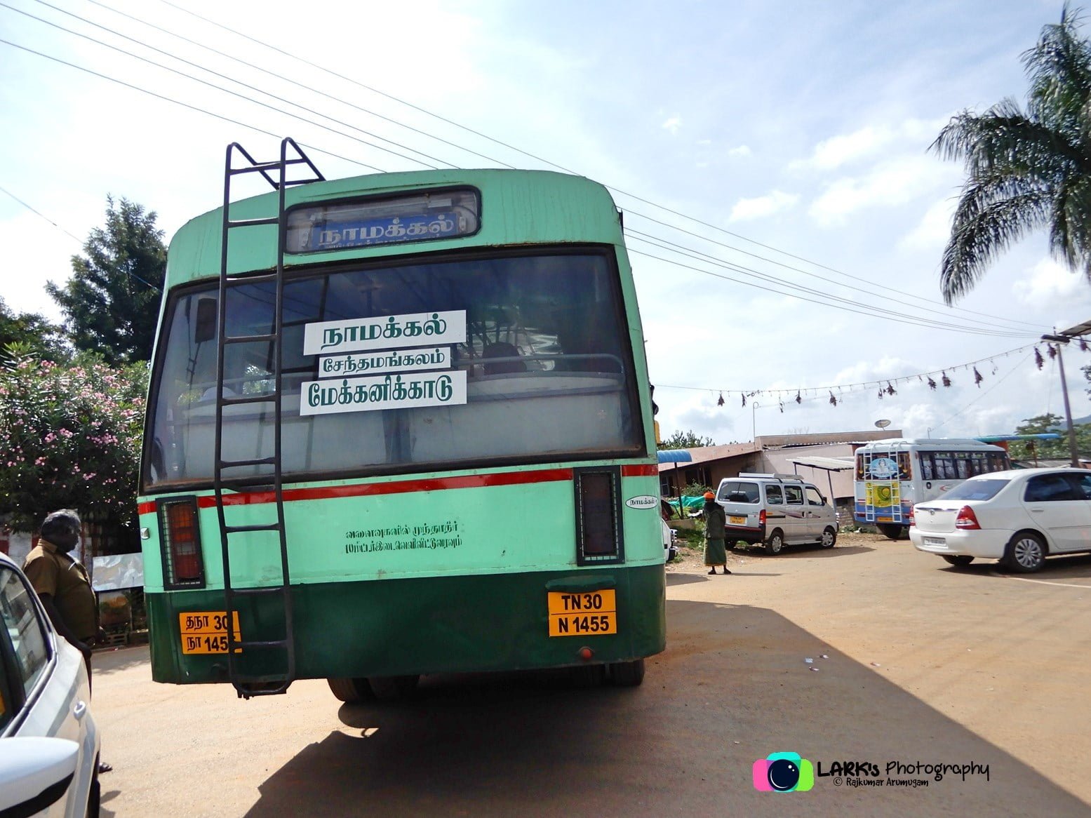 TNSTC TN 30 N 1455 Namakkal to Meganikadu Bus Timings - Kolli Hills