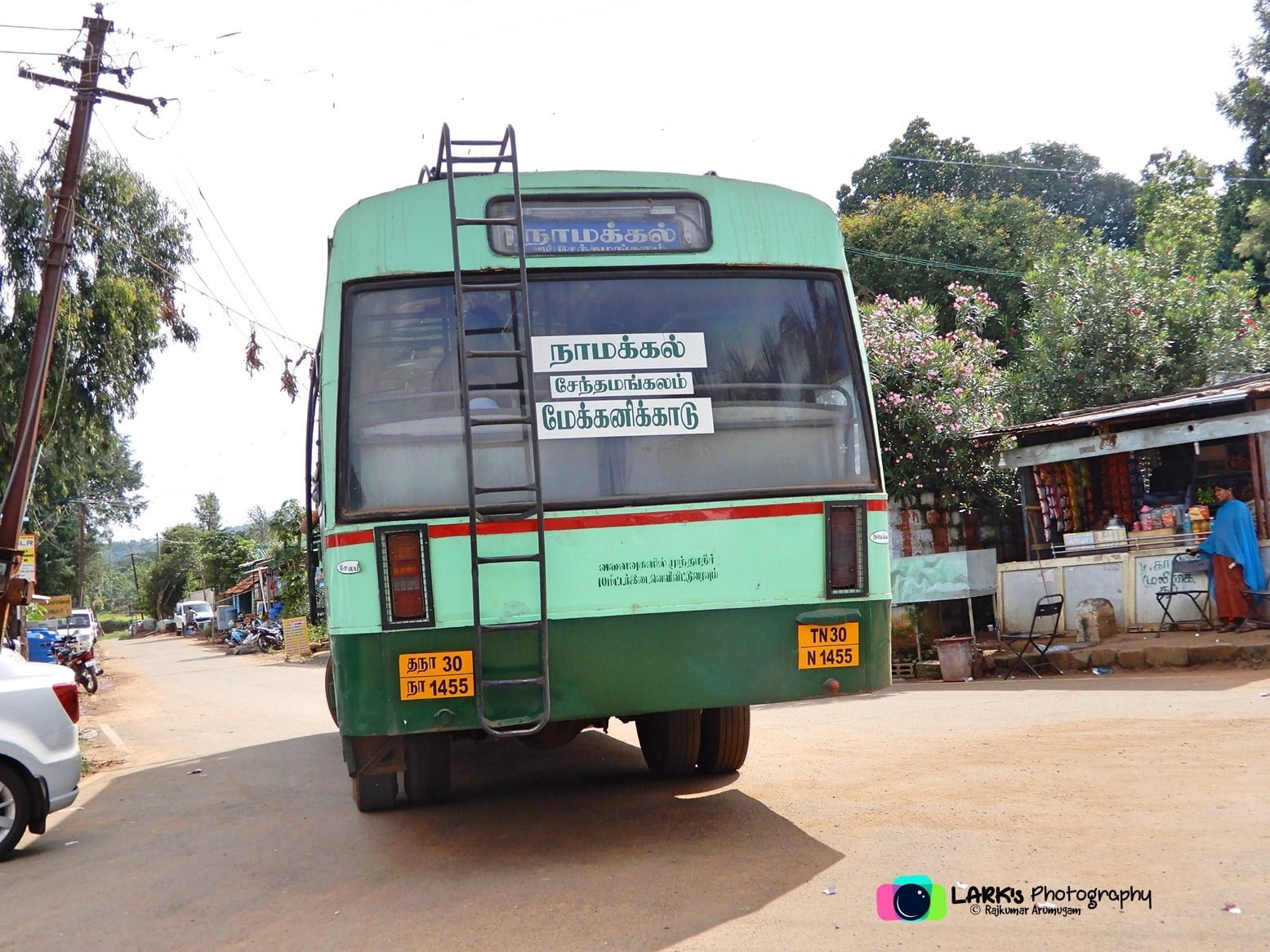 TNSTC TN 30 N 1455 Namakkal to Meganikadu Bus Timings - Kolli Hills