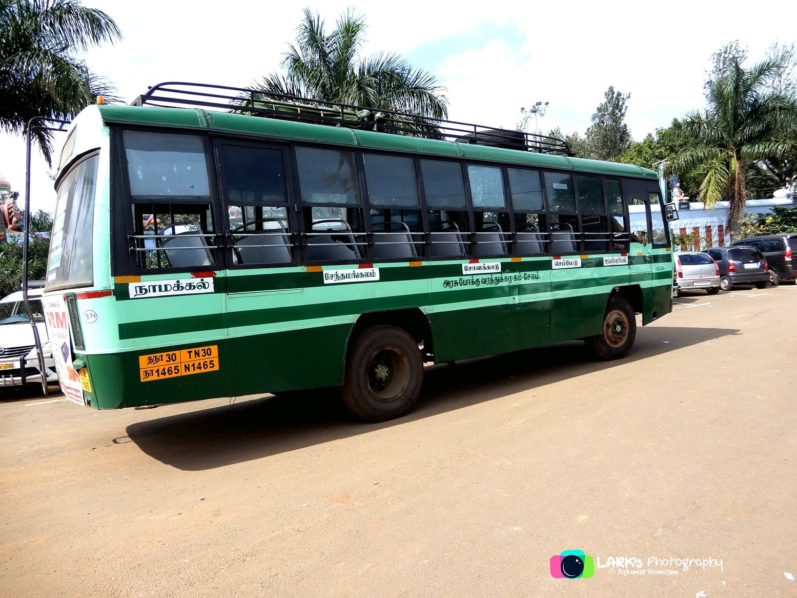 TNSTC TN 30 N 1465 Namakkal to Arapaleeswarar Temple Bus Timings 